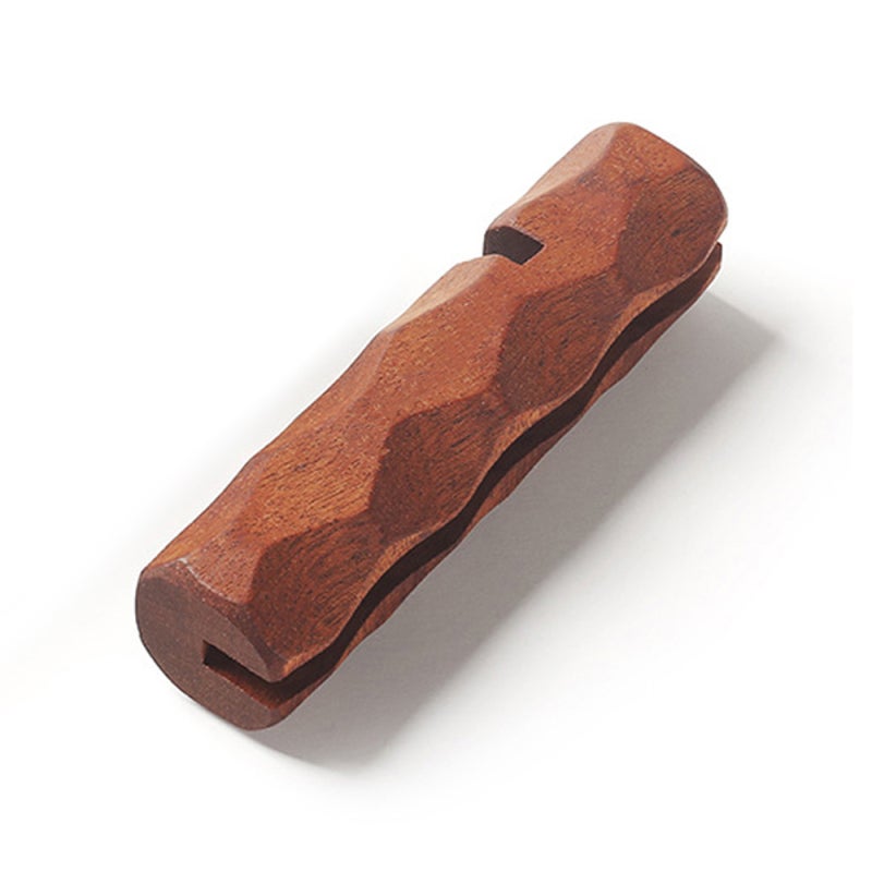 Baking Tray Handle: Sapele Wood Heat Insulation Handle - Multi-Purpose Antislip Diamond Design Handle for Outdoor Baking, Tray Storage Drying Stand - Image 1