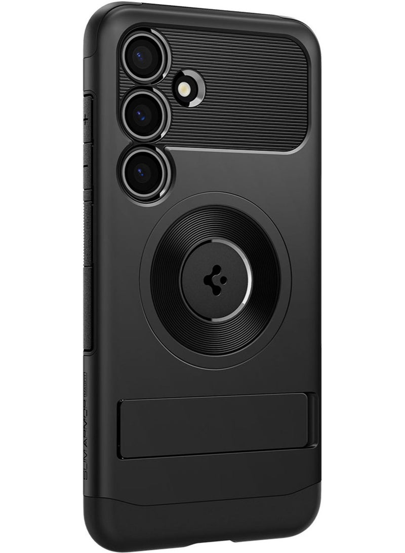 Spigen غطاء حماية Slim Armor Magfit لهاتف Samsung Galaxy S24 MagSafe مع مسند - أسود - Image 5