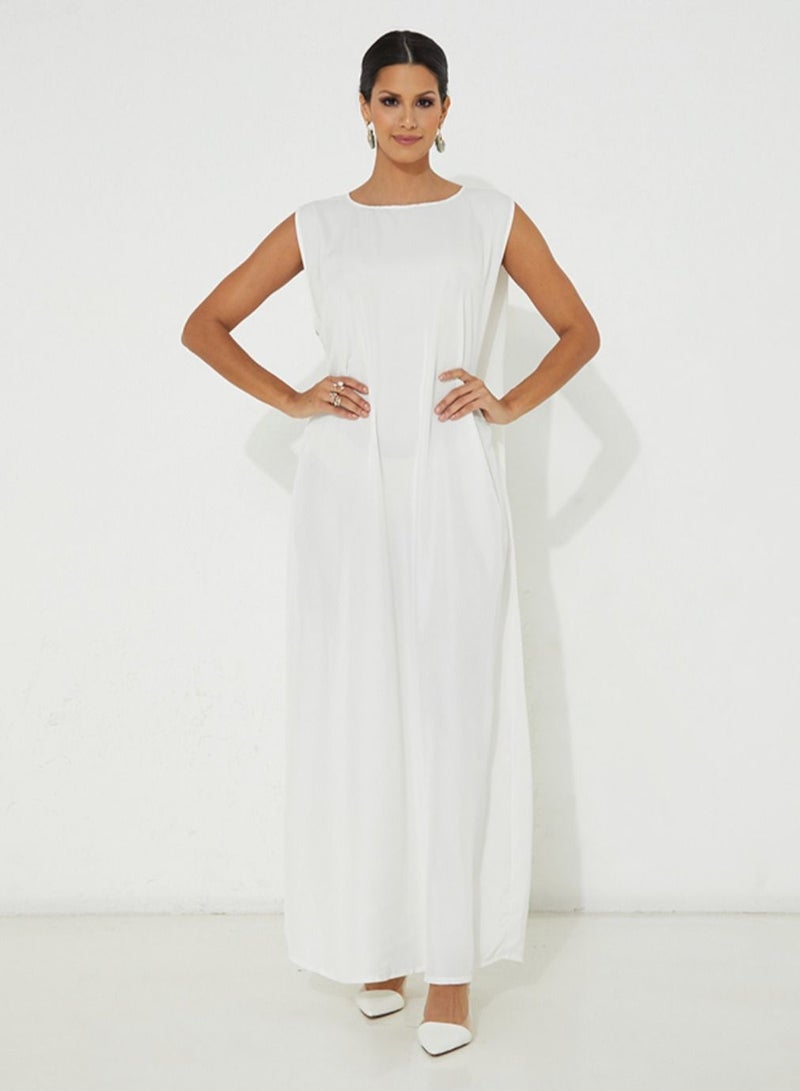 روزيت عباية طقم عباية مكون من قطعتين | مطرز - Image 3