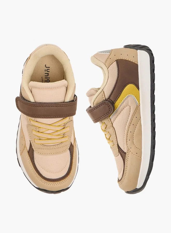 Juniors Boys Hook & Loop Ankle School Sneakers