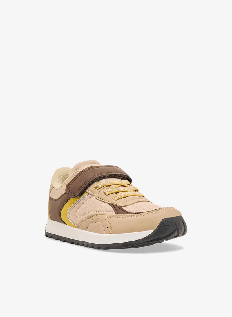 Juniors Boys Hook & Loop Ankle School Sneakers