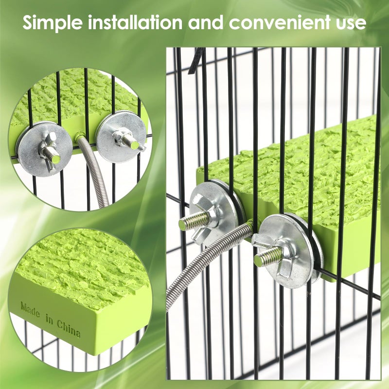 HOSUKKO Bird Heater for Cage,Temperature-Adjustable Warm Bird Perch with Small Nest,12V 5W 91Â°F-118Â°F Range Warmer Perch Stand for Parrots,Cockatiels,Parakeets and Small Birds - Image 3
