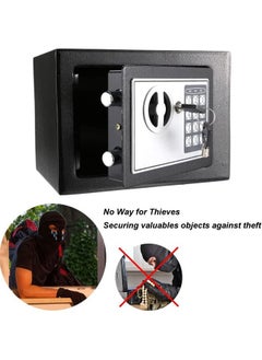 Arabest Small Safe Digital Security Locker with Keypad for Jewelry Money Valuables Good for Home Office Travel  - Image 4