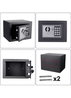 Arabest Small Safe Digital Security Locker with Keypad for Jewelry Money Valuables Good for Home Office Travel  - Image 3