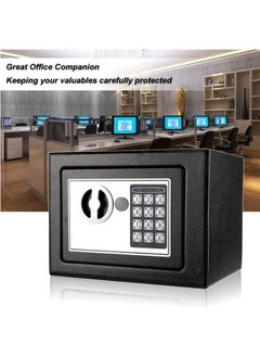 Arabest Small Safe Digital Security Locker with Keypad for Jewelry Money Valuables Good for Home Office Travel  - Image 2
