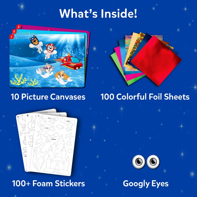 Skillmatics Foil Fun - PAW Patrol, Mess-Free Art & Craft Kits for Kids, DIY Creative Activity, Travel Toys, Easter Gifts for Fans of Chase, Marshall, Skye, Girls, Boys, Ages 4, 5, 6, 7, 8 and Up - Image 3