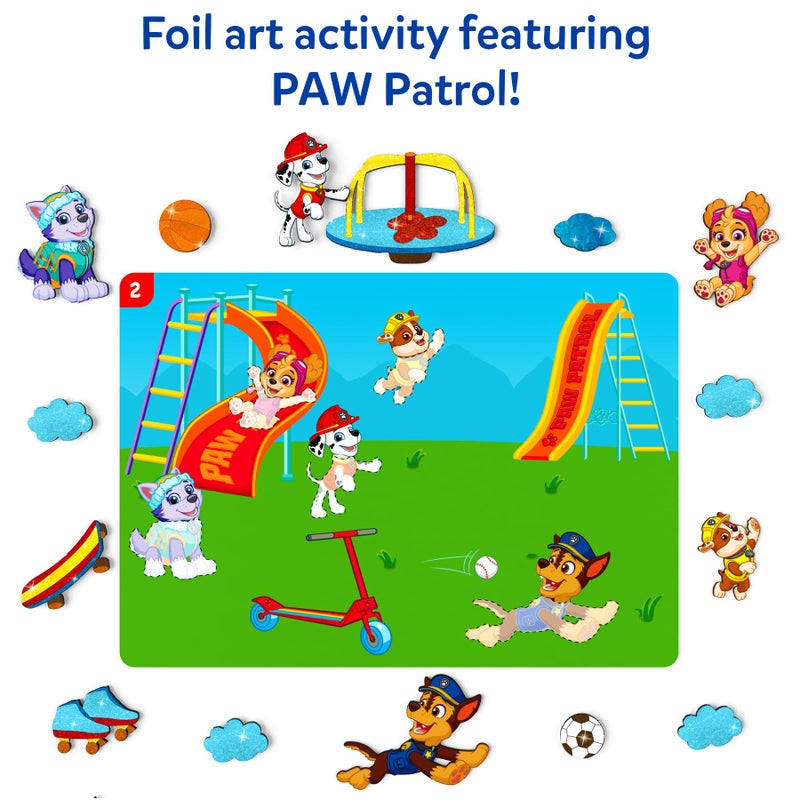 Skillmatics Foil Fun - PAW Patrol, Mess-Free Art & Craft Kits for Kids, DIY Creative Activity, Travel Toys, Easter Gifts for Fans of Chase, Marshall, Skye, Girls, Boys, Ages 4, 5, 6, 7, 8 and Up - Image 4