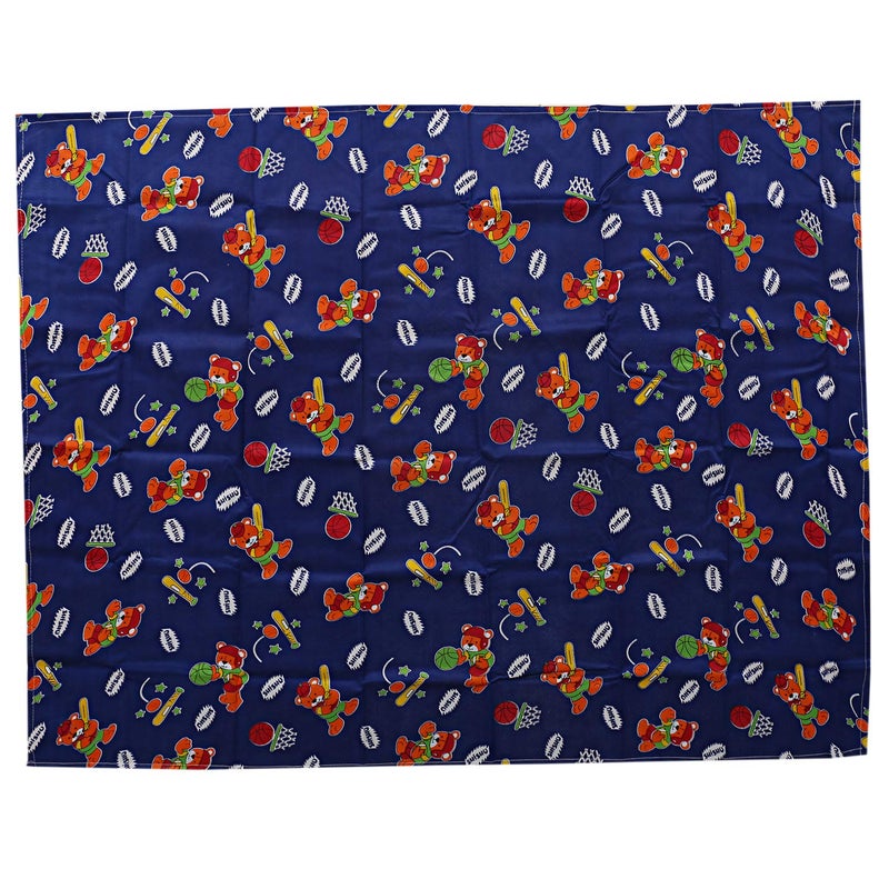 Kuber Industries Waterproof Baby Sheet/Baby Sleeping Mat (Blue)-CTKTC28002 - Image 2