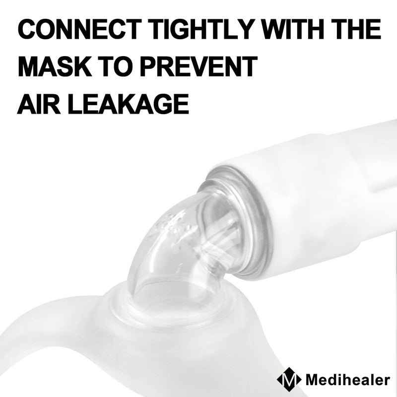 Medihealer 2 Packs Replacement Elbow/Swivel Compatible with DreamWear and DreamWisp,Tubing Quick-Release Elbow & Prevent Air Leakage,Great-Value Supplies by Medihealer - Image 4