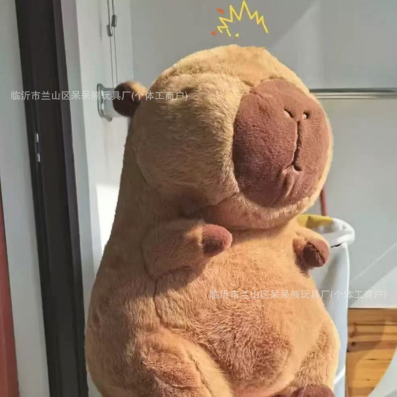 Cute 8-Inch Plush Capybara Toy – Soft Stuffed Animal for Claw Machines, Wedding Throws, and  Gifts