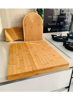 Devigo Master Chef Style Mega Size Countertop Dough Rolling and Cutting Board 53x46 Cm  - Image 1