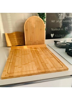 Devigo Master Chef Style Mega Size Countertop Dough Rolling and Cutting Board 53x46 Cm  - Image 2