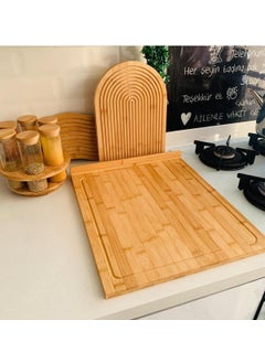 Devigo Master Chef Style Mega Size Countertop Dough Rolling and Cutting Board 53x46 Cm  - Image 4