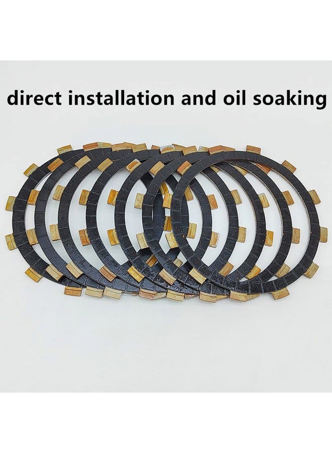 BIGLKNM Clutch Kit Friction Plates & Cover Gasket Compatible for Yamaha Warrior 350 YFM350X 1987-2004 Raptor 350 YFM350R 2004-2013 Big Bear 350 YFM350 1987-1996 Kodiak 400 YFM400FW 1993-1998 - Image 2