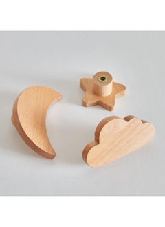 Natura 3 Piece Wooden Constellation Wall Hook Set  - Image 3
