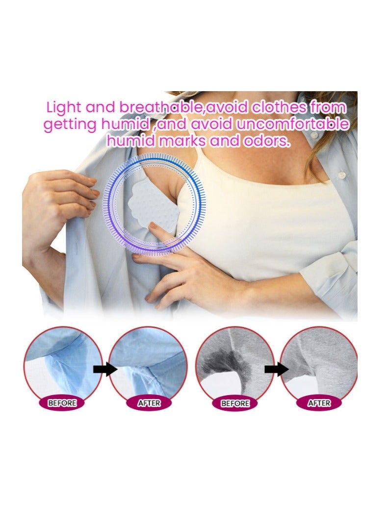 ERAYCEE Underarm Sweat Pads Pack of 10 Sweat Protection for Armpit Feet, Odour Refreshing Plasters for Women Man Underarm Odour Pads for Travel, Sports, Daily - Image 5