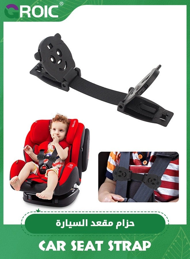جرويك Escape Car Seat Safety Clip,Baby Harness Chest Clip, Baby Strap Prevent Kids Taking Their Arms Out of Child Seat/High Chairs/Strollers - Image 1
