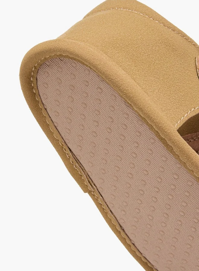 Barefeet Solid Booties with Hook and Loop Closure