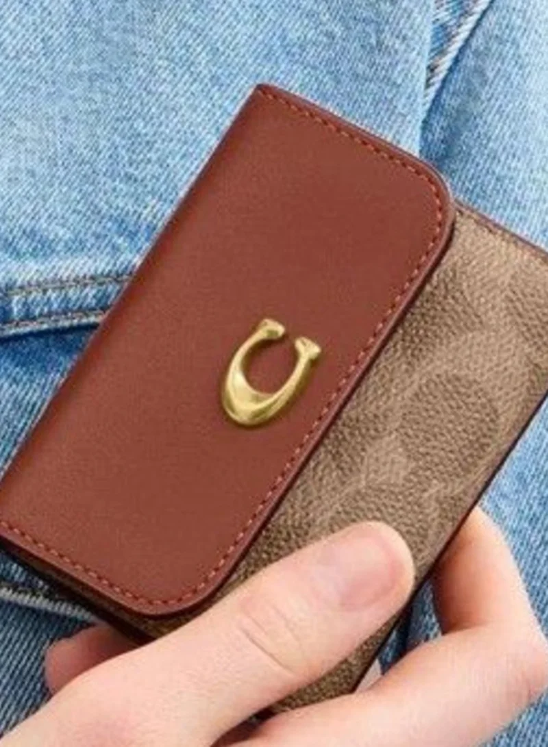 COACH Logo Card Holder