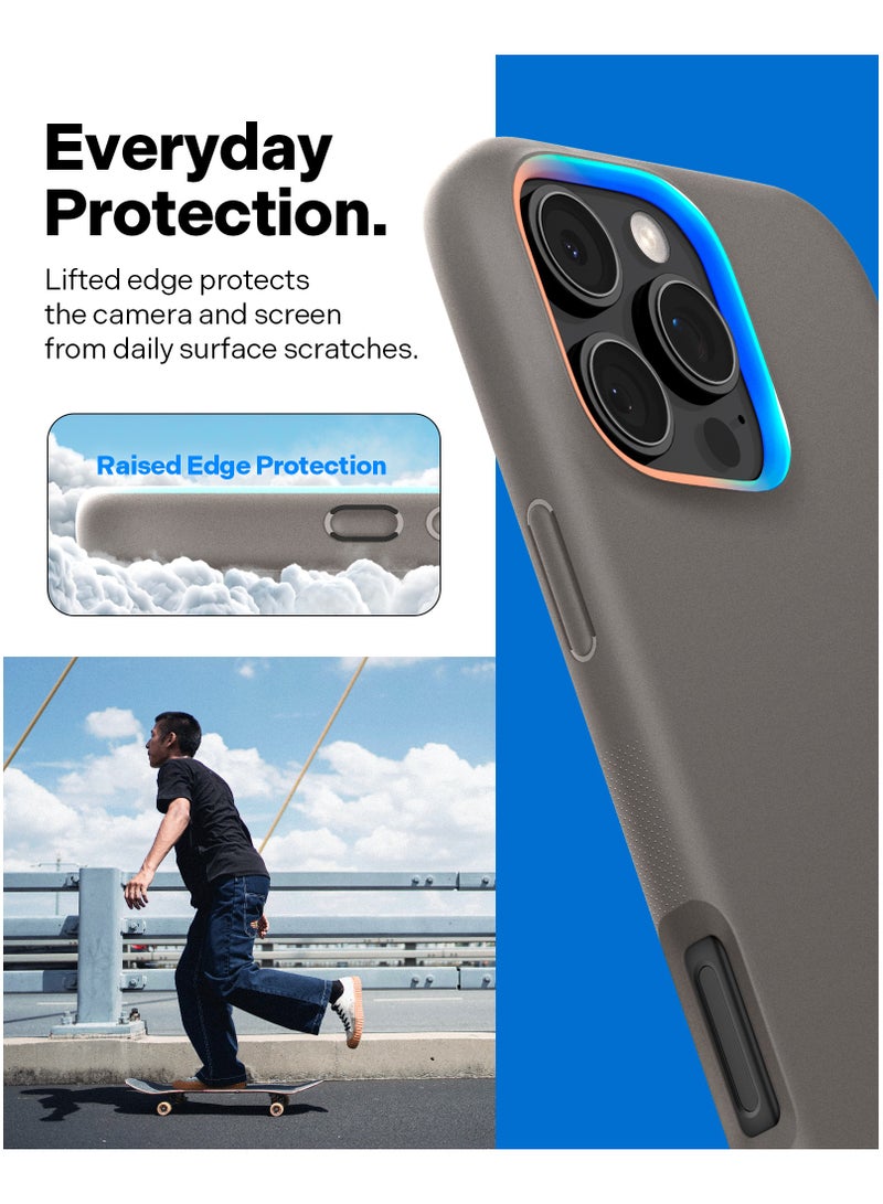 Caseology Nano Pop Mag iPhone 16 PRO MagSafe Case Cover Mil Grade - Papaya Gray - Image 5