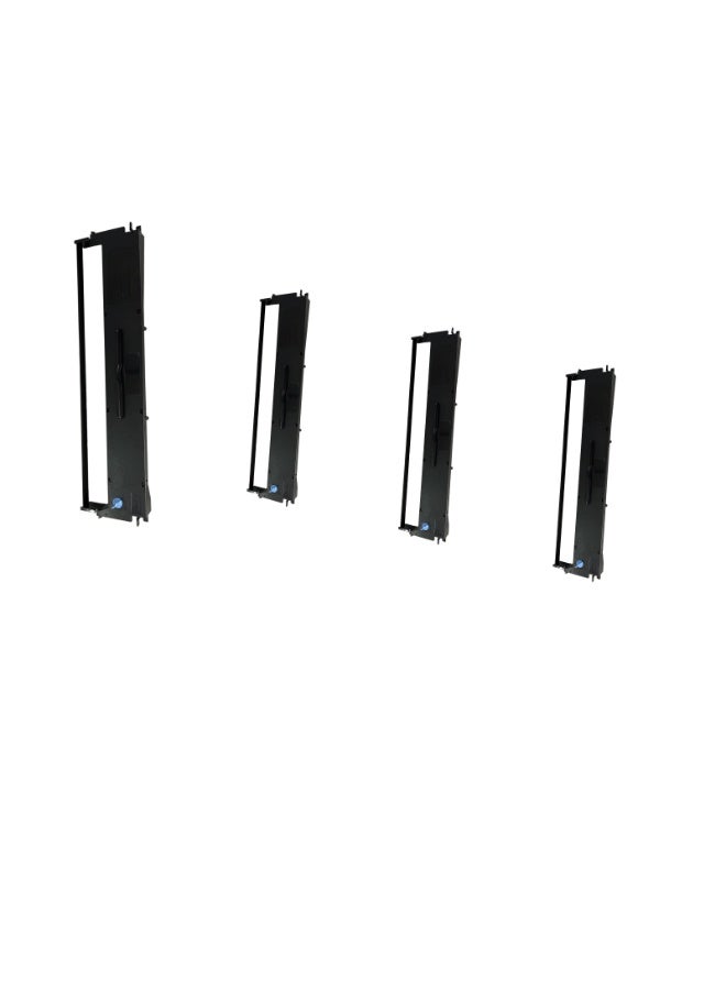 Kalon 4 pack Dot Matrix Printer Ribbon Black for Epson LQ-300, LQ-300 Ribbon Cartridge For  Replacement for Epson LQ-300 Series & LQ-350 - Image 1