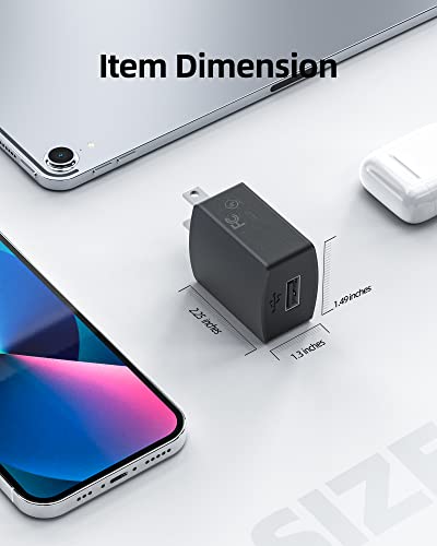 Superer 2 Cable AC Charger Fit for Samsung Earbuds Galaxy Buds,Jabra,Tozo,Cowin,Comiso,Aomais,Treblab,Bugani,Insmy,Elehot,Musibaby,Miatone,Oraolo,Kurdene Bluetooth Earbuds Speakers Headphones Adapter - Image 5