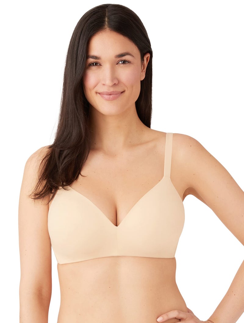 Wacoal Women's How Perfect Wire Free Bra, Sand, Tan, 34DDD - Image 4