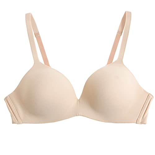 Wacoal Women's How Perfect Wire Free Bra, Sand, Tan, 34DDD - Image 3