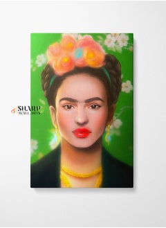 Frida Kahlo Art Frida Kahlo Cartoon Face Portrait, Mexican Art Print, Feminist Art Print, Mexican Folk Art, Frida Kahlo Art Frida Pop Art