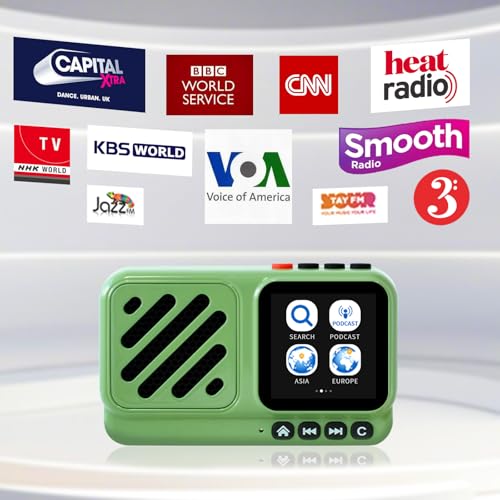 Choyong Voyager Bluetooth Speaker Wireless Internet Radio Global Version with WIFI/4G,World Radio Station,BT5.3, Electronics for Home/Travel/Outdoor mini Portable Speaker - Image 5