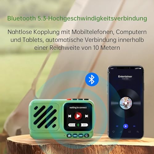 Choyong Voyager Bluetooth Speaker Wireless Internet Radio Global Version with WIFI/4G,World Radio Station,BT5.3, Electronics for Home/Travel/Outdoor mini Portable Speaker - Image 4