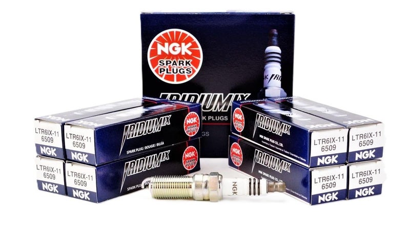 NGK Spark Plug LTR6IX-11 6509 Pack of 8 - Image 1