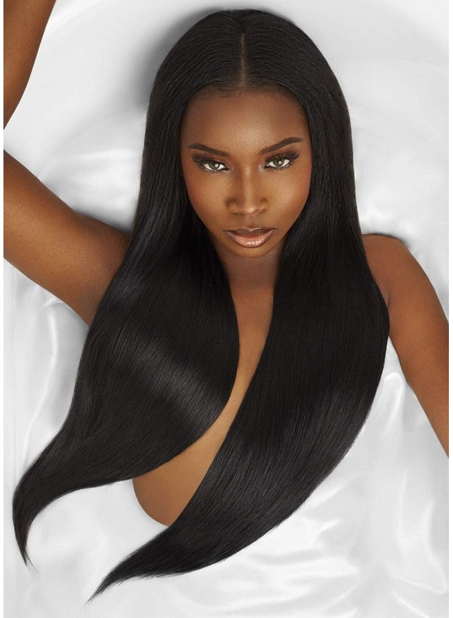 Outre Utre Mylk Yaki Weaving Hair 2Packs (12" 1B Off Black) - Image 2