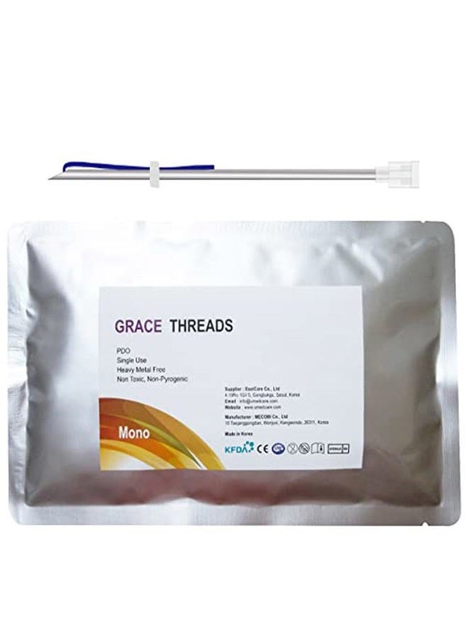 GRACE Threads PDO Lift/Face Whole Body/Mono Type 100pcs - 13 Sizes (29G-25mm) - Image 1