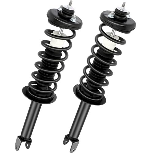ASAPE Complete Struts Rear A Pair Fit for 2008 2009 2010 2011 2012 for Honda Accord FWD Quick-Strut Complete Strut Assembly Coil Spring Replace OE 172563 - Image 1