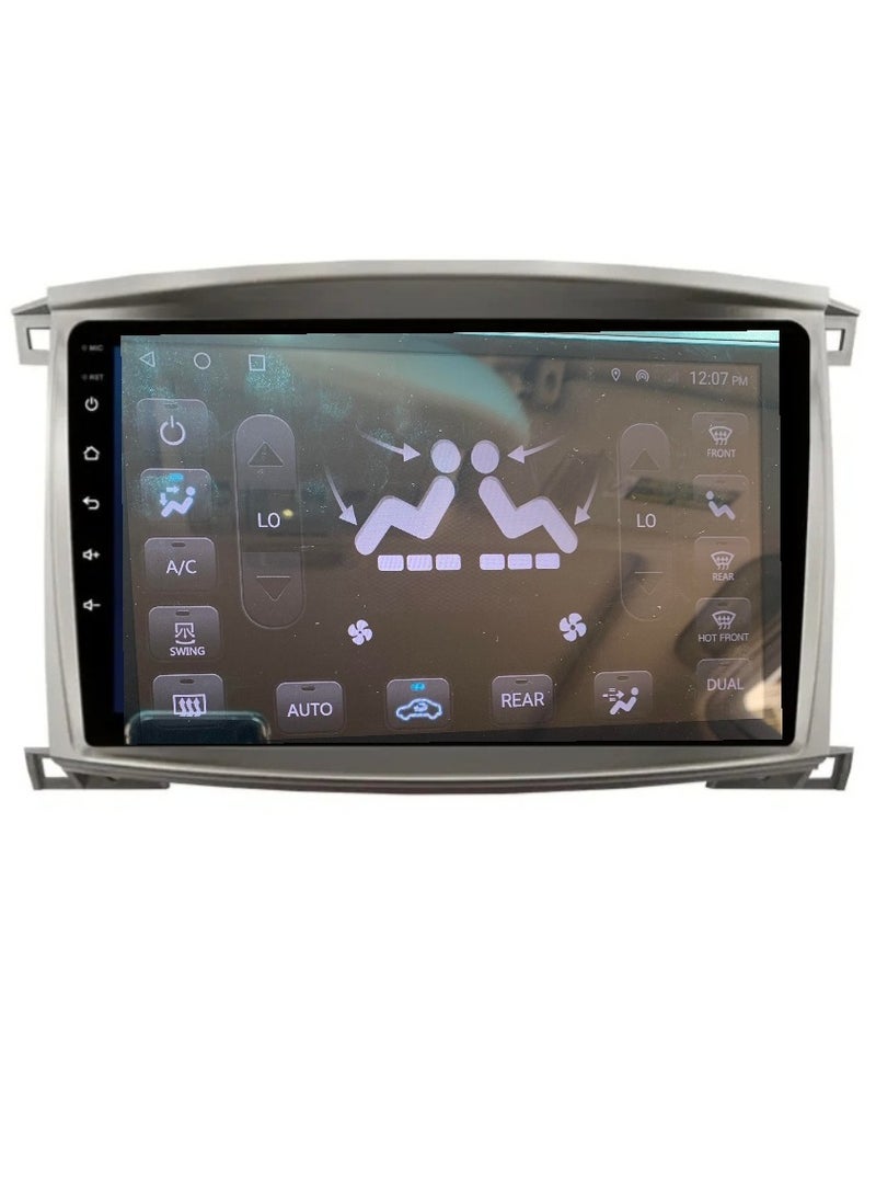 Vierex - Android Car Stereo For Lexus LX470 J100 2 Land Cruiser LC100 2003-2007 4GB RAM Support Apple Carplay Android Auto Wireless QLED DSP Fast Interface AHD Camera Support Car Climate Control On Screen - Image 1