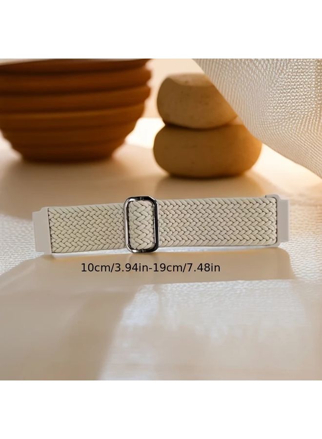 Mix Color 5 18mm Nylon Braided Loop Watch Bands Sport Breathable Adjustable Straps - Image 2