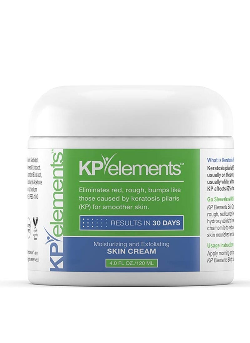 KP Elements KP Elements Keratosis Pilaris Lotion (4 fl oz) - Natural Keratosis Pilaris Treatment, Moisturizing & Exfoliating AHA Lotion for KP, Vegan, Made in USA  - Image 1