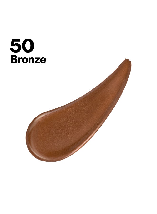 Max Factor تنت برونزي ومضيء من جلو فريمر - 50 - برونز، 30 مل - Image 3