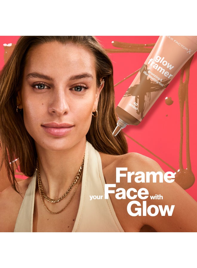 Max Factor تنت برونزي ومضيء من جلو فريمر - 50 - برونز، 30 مل - Image 4