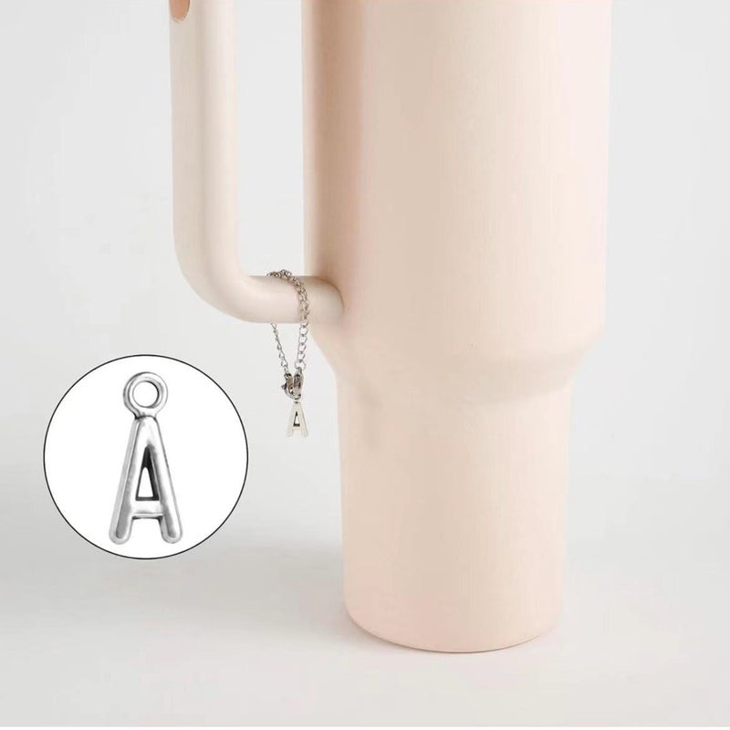New Cup Pendant Accessories 26 English Letters Luggage Keychain Shoes Ornaments - Image 4