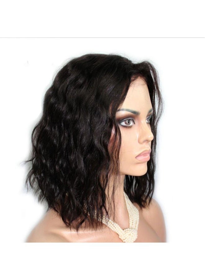 Anime Cosplay Small Curly Hair  Party Wig 40centimeter Black Chemical Fiber Hair - Image 1