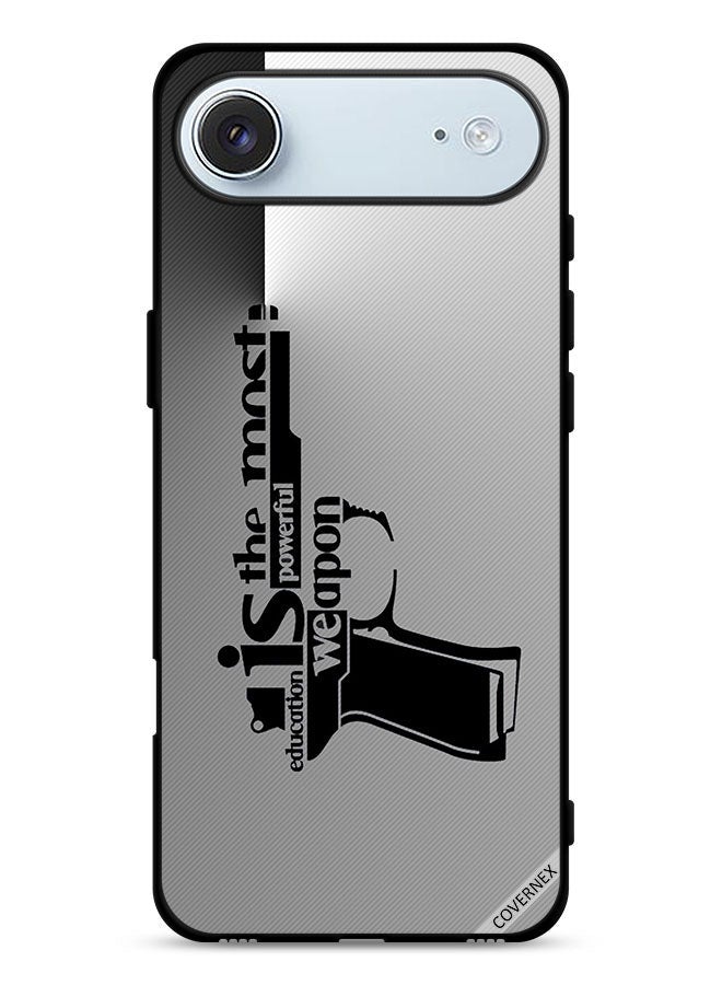 Covernex Apple iPhone Air Protective Case Cover Education Is The Most Powerful Weapon - Image 1