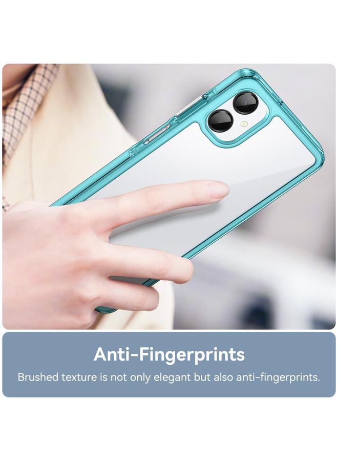 S-TOP Case For Samsung Galaxy A06 5G Colorful Series Acrylic Hybrid TPU Phone Case - Image 5