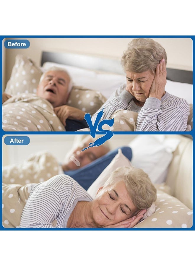 120Pcs Stop Snoring Strips - Nose Breathing Patches for Better Sleep, Anti-Snoring Nasal Stickers, Mouth Orthosis Tape for Night Sleep (1 Box) - Image 3