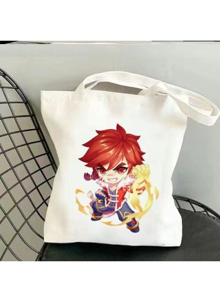 Large Capacity Canvas Shoulder Bag For Outdoor Use With High Aesthetic Value Based On Honor Of Kings Anime Character Design-Color:4 Normal-No Zipper-* Durable */ - pzsku/ZD424AFE621E6B1AD5F94Z/45/1745663651/110ff718-81db-4744-9f5b-baf48bf0201b