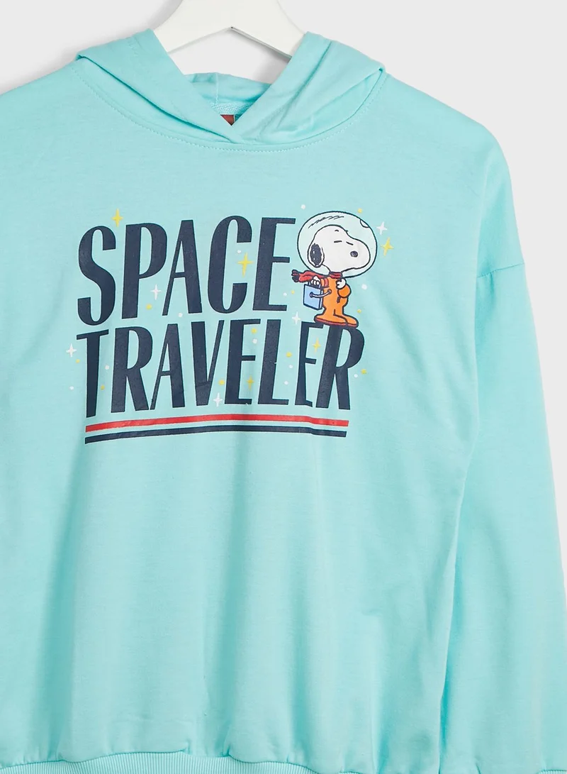 Peanuts Youth Snoopy Hoodie