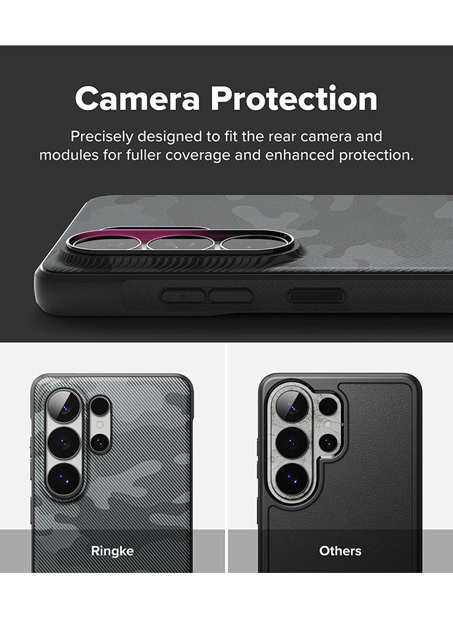Ringke Onyx Magnetic for Samsung S26 Ultra 5G Case , Enhanced Grip Tough Flexible TPU Shockproof Rugged TPU Bumper Drop Protection Phone Cover -Camo Black Camo Black - Image 3