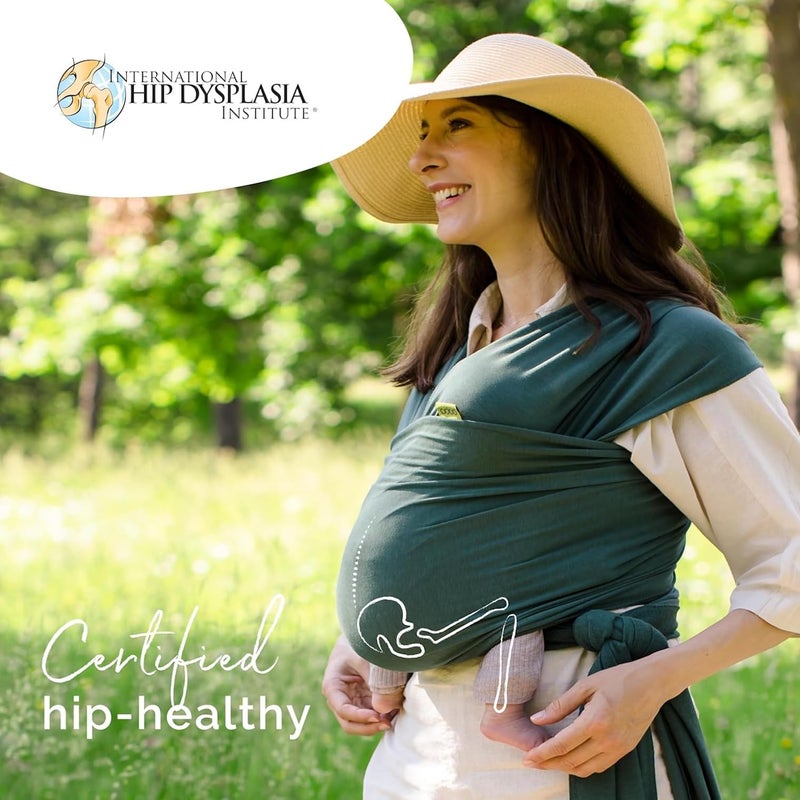 Baby Wrap Carrier - Stretch Cotton Newborn Sling - Image 3