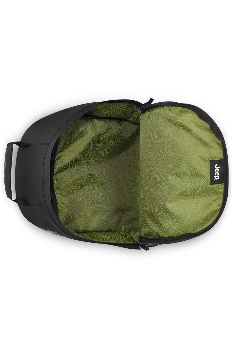 Jeep JS012C Dual Material Backpack - Black